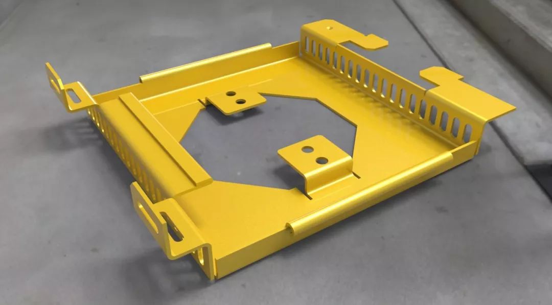 SolidWorks鈑金件核心命令詳解 從基體法蘭到孔特征的完整流程